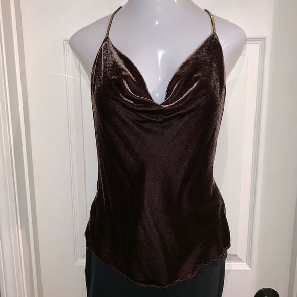 Laundry by Shelli Segal velvet with beaded straps - Picture 3 of 8